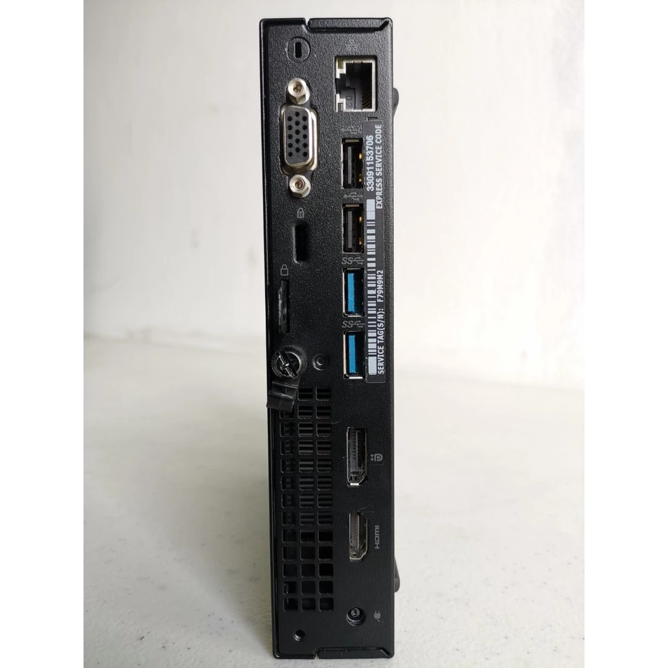 คอมพิวเตอร์ Dell  Mini PC ซีพียู Core i3-6100T @3.20 GHz ฮาร์ดดิสก์ SSD M.2 256 GB สภาพดี มีพอร์ต HDMI ลงวินโดว์แท้ thumbnail 5