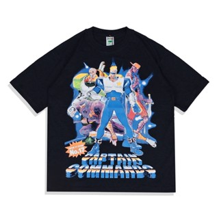 เสื้อยืด ลายกัปตัน COMMANDO VINTAGE 90s เวอร์ชั่นไซซ์