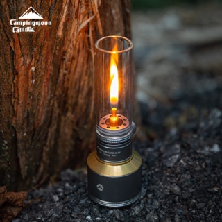 +พร้อมส่ง+Campingmoon Lantern T-1D ตะเกียงเปลวเทียนพกพา แสงนวล ถ่ายรูปสวย