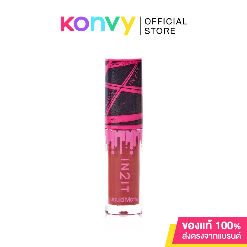 In2It Liquid Matte Mini 1.6g #VMM105 Sleep at Repeat.