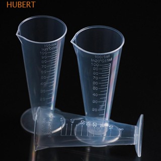 Hubert ถ้วยตวงพลาสติกใส ใช้ซ้ําได้ 100 มล. สําหรับห้องทดลอง