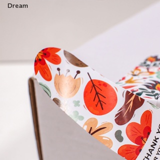 &lt;Dream&gt; สติกเกอร์ฉลาก Thank You For Your Order สําหรับติดตกแต่ง 100 ชิ้น