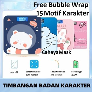 Timbangan Badan Digital Karakter