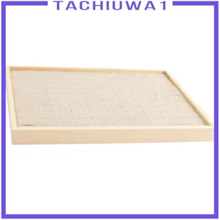 [Tachiuwa1] ถาดไม้ สําหรับจัดเก็บเครื่องประดับ สร้อยคอ สร้อยข้อมือ แหวน 100 ชิ้น