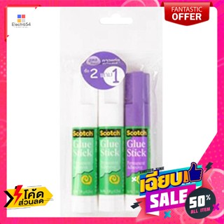 อุปกรณ์สำนักงาน สก๊อตซ์ กาวแท่ง อเนกประสงค์ 7.8 ก. Scotch All Purpose Glue Stick 7.8 g.กาวและอุปกรณ์สำหรับการติด