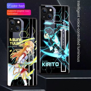 เคสโทรศัพท์มือถือ TPU เรืองแสง ลาย Asuna Yuuki สําหรับ Samsung Galaxy A54 A73 5G A23 A33 A53 A13 4G A52S A22 A32 A52 A51 A71 A31 A12 M12 A21S M53 M33 A50 A50S A30S A70