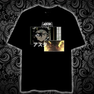 ASTA BLACK CLOVER Printed t shirt unisex 100% cotton_01