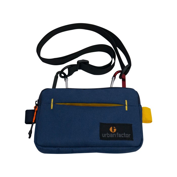 HP Urban Factor Cheers SLINGBAG Casual Multifunction Mobile Phone Sling Bag - สีน้ําเงิน E6I4