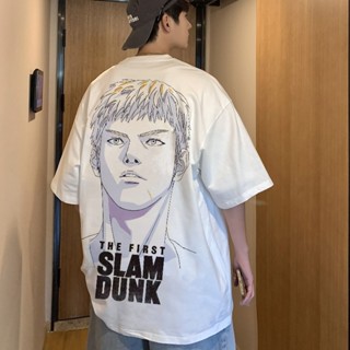 Slam Dunk Master Film Co branded Short Sleeve Rukawa Maple Sakurado Flowers and Trees T-shirt_09