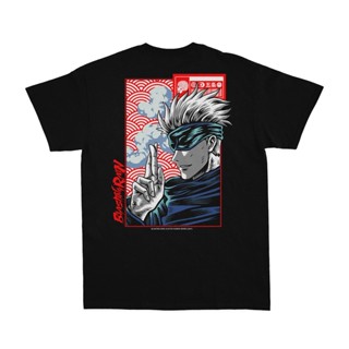 (เสื้อยืดอนิเมะ) Jujutsu KAISEN | Gojio SATORU | Jujutsu KAISEN SERIES พ่นฝน | ชุดสตรีท_02