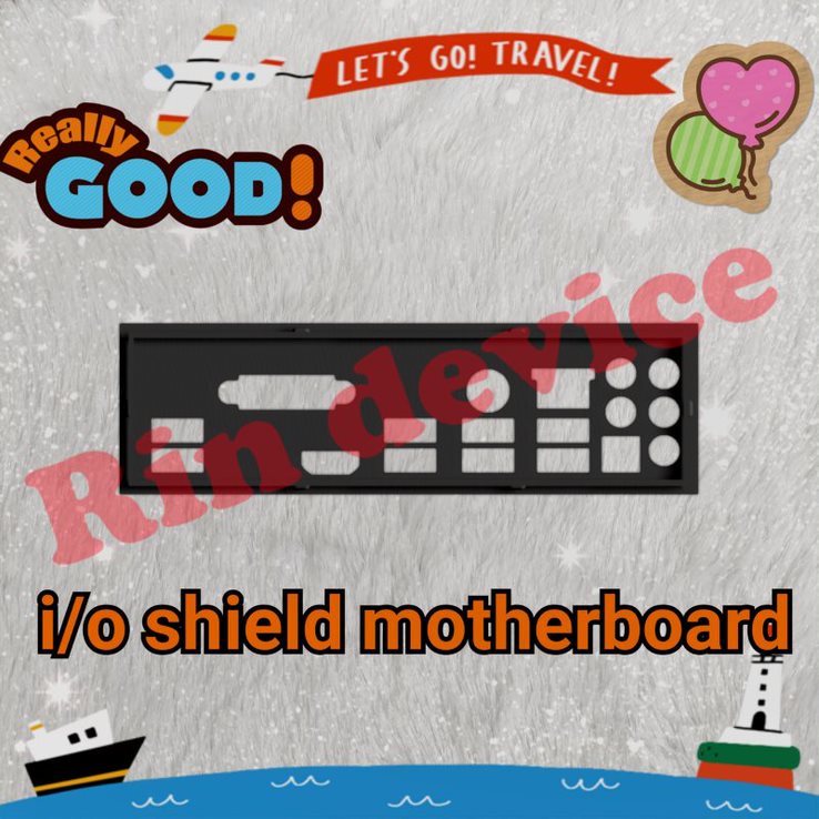 i/o shield mainboard asus Tuf z370 pro gaming หากต้องการุ่นอื่นติดต่อทางร้าน ขายมีทุกรุ่น #ฝาหลังเมนบอร์ด
