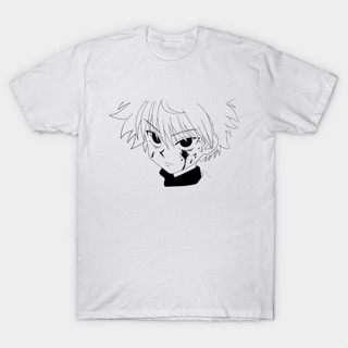 เสื้อยืดเสื้อยืด พิมพ์ลาย Killua Zoldyck HunterXHunter สําหรับผู้ชาย และผู้หญิง_02