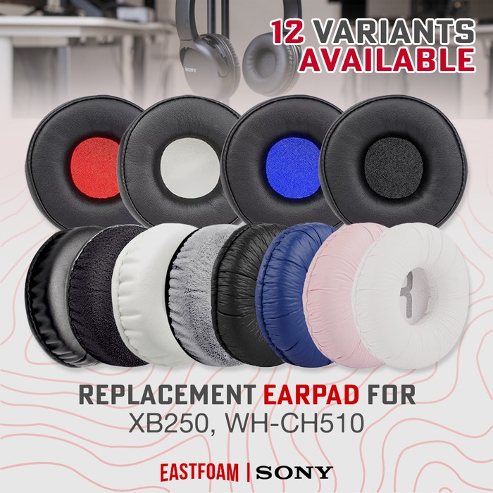 Earpad Earcup Sony WH-CH510 WH CH 510 แผ่นรองหูฟังโฟม