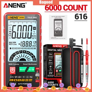 ♪Bagood♪In Stock  ANENG 6000 นับดิจิตอลแคลมป์มิเตอร์กระแสไฟ AC มัลติมิเตอร์แรงดันแอมมิเตอร์