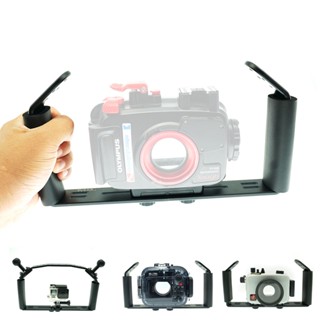 ถาดยึดกล้องดําน้ํา และไฟฉาย สําหรับกล้องแอคชั่น Sony Gopro Camcoders ns050