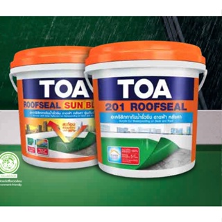 TOA รูฟซีล ซันบล็อค  1GL 4.0Kg. ROOFSEAL SUN BLOCK อะคริลิกทากันรั่วซึมดาดฟ้า |แกลลอน| TTR Store