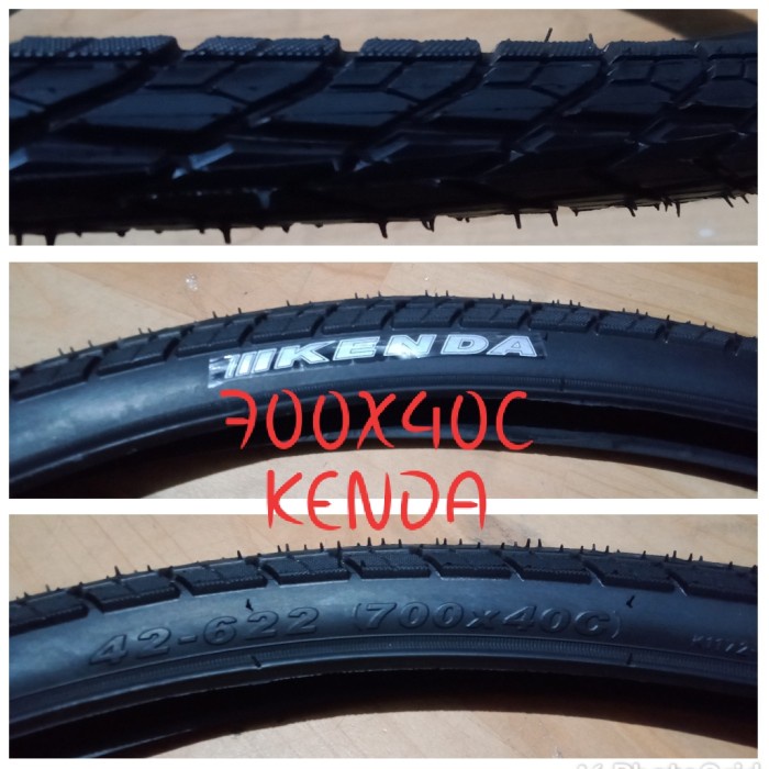 ยางนอก 700X40C ORIGINAL KENDA 700 X 40C ON ROAD BIKE TIRE