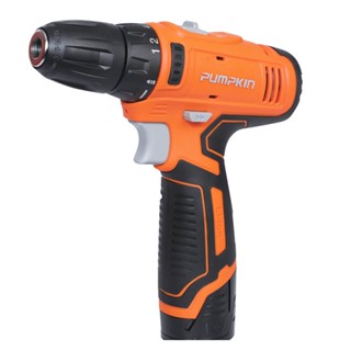 CORDLESS สว่านไร้สาย (พร้อมแบตเตอรี่) PUMPKIN J-12D1301 2B 12 โวลต์CORDLESS DRILL (BATTERY INCLUDED) PUMPKIN J-12D1301 2