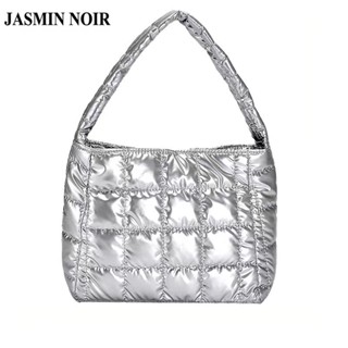 Jasmin NOIR กระเป๋าถือ กระเป๋าสะพายไหล่ ลายสก๊อต สําหรับสตรี