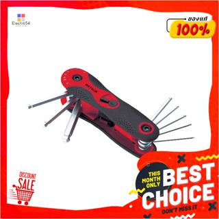 FOLDING ประแจหกเหลี่ยมหัวบอล MATALL 8 ชิ้น/ชุดFOLDING HEX KEY SET MATALL 8PCS/SET