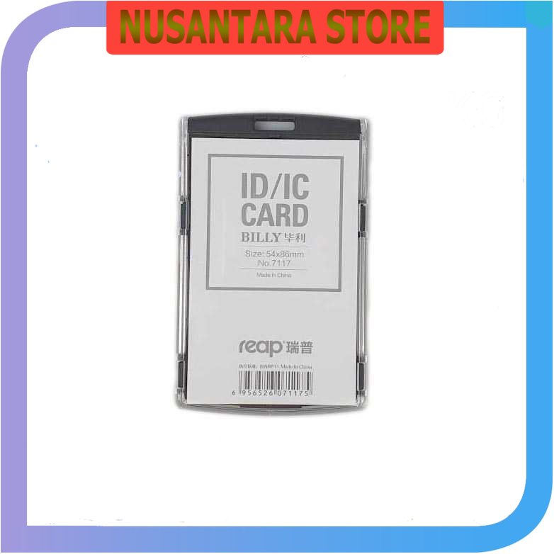 NUSANTA STORE - REAP Name Tag ID อะคริลิคแนวตั้ง รุ่น - 7117