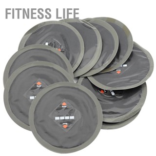 Fitness Life 10Pcs 90mm รถ ยางธรรมชาติยางยางเจาะซ่อม Cold Roud Patch Tubeless Patches