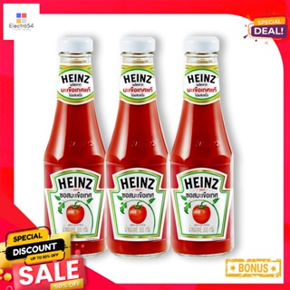 TomatoSauce 300ไฮนซ์ซอสมะเขือเทศกรัม x3ขวดHeinz TomatoSauce g 300x3bottles