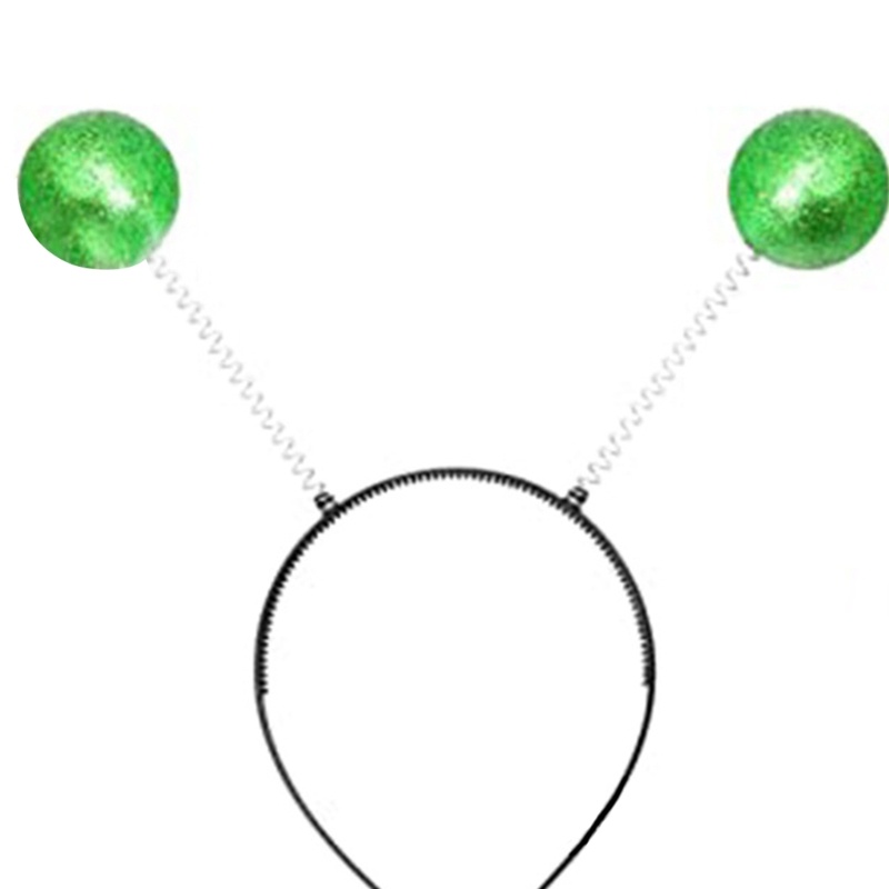 Anys Antenna Headband ที่คาดผมเอเลี่ยนฮาโลวีน MartianHeadband Alien HeadBopper - รูปที่ 2