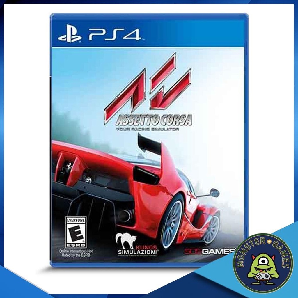 Assetto Corsa Your Racing Simulator แผ่นแท้มือ1!!!!! (Ps4 games)(Ps4 game)(เกมส์ Ps.4)(แผ่นเกมส์Ps4)(Assetto Corsa Ps4)