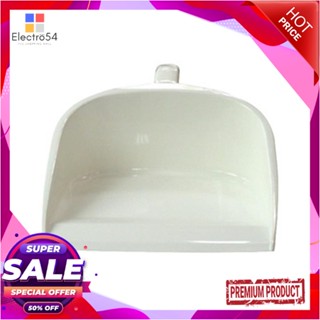 HANDHELD ที่โกยผงพลาสติก ด้ามสั้น JCJ 1903 10 นิ้ว สีขาวHANDHELD PLASTIC DUSTPAN JCJ 1903 10IN WHITE