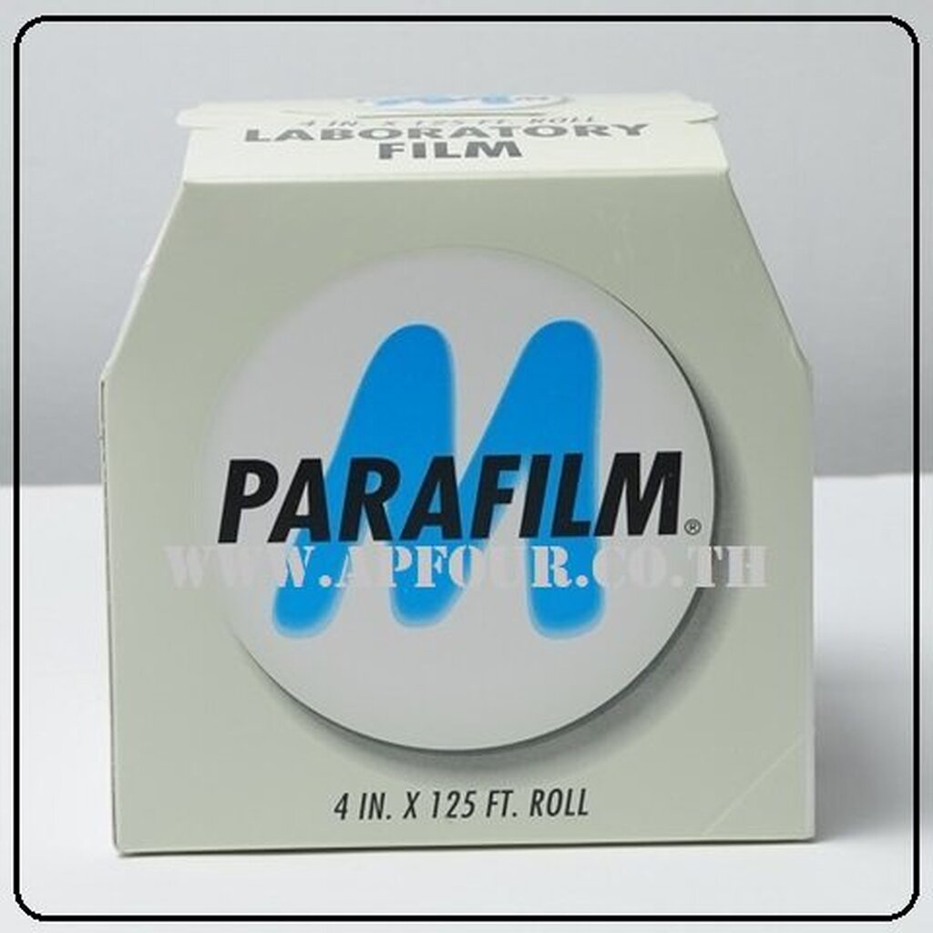 พาราฟิล์ม เอ็ม Parafilm M 1 ม้วน เทปสำหรับใช้ในห้องปฏิบัติการ พันกิ่งต้นไม้ ถนอมอาหาร เทปพันป้องกันการคายน้ำและป้องกั...