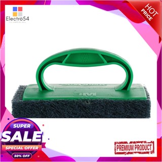 SCRUB แปรงขัดพื้นใยขัด SCOTCH-BRITE 6 นิ้ว สีเขียวSCRUB BRUSH SCOTCH-BRITE 6IN GREEN