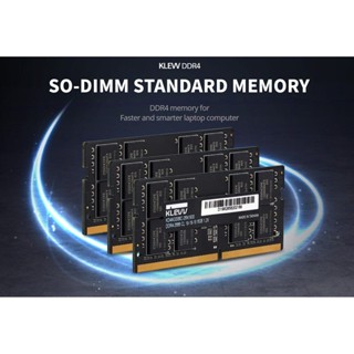 COINSคืน15%⚡FB9JMZV6⚡ KLEVV SO-DIMM (แรมโน๊ตบุ๊ค) MEMORY DDR4 2666MHZ 4GB 8GB 16GB รับประกัน LT