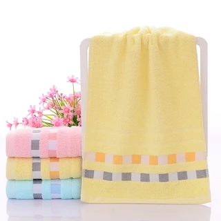 MJM-01【ขนาด 35x75 ซม】ผ้าขนหนู สำหรับเช็ดผม ไม่ใช่ผ้าผืนใหญ่ คอตตอน cotton100%