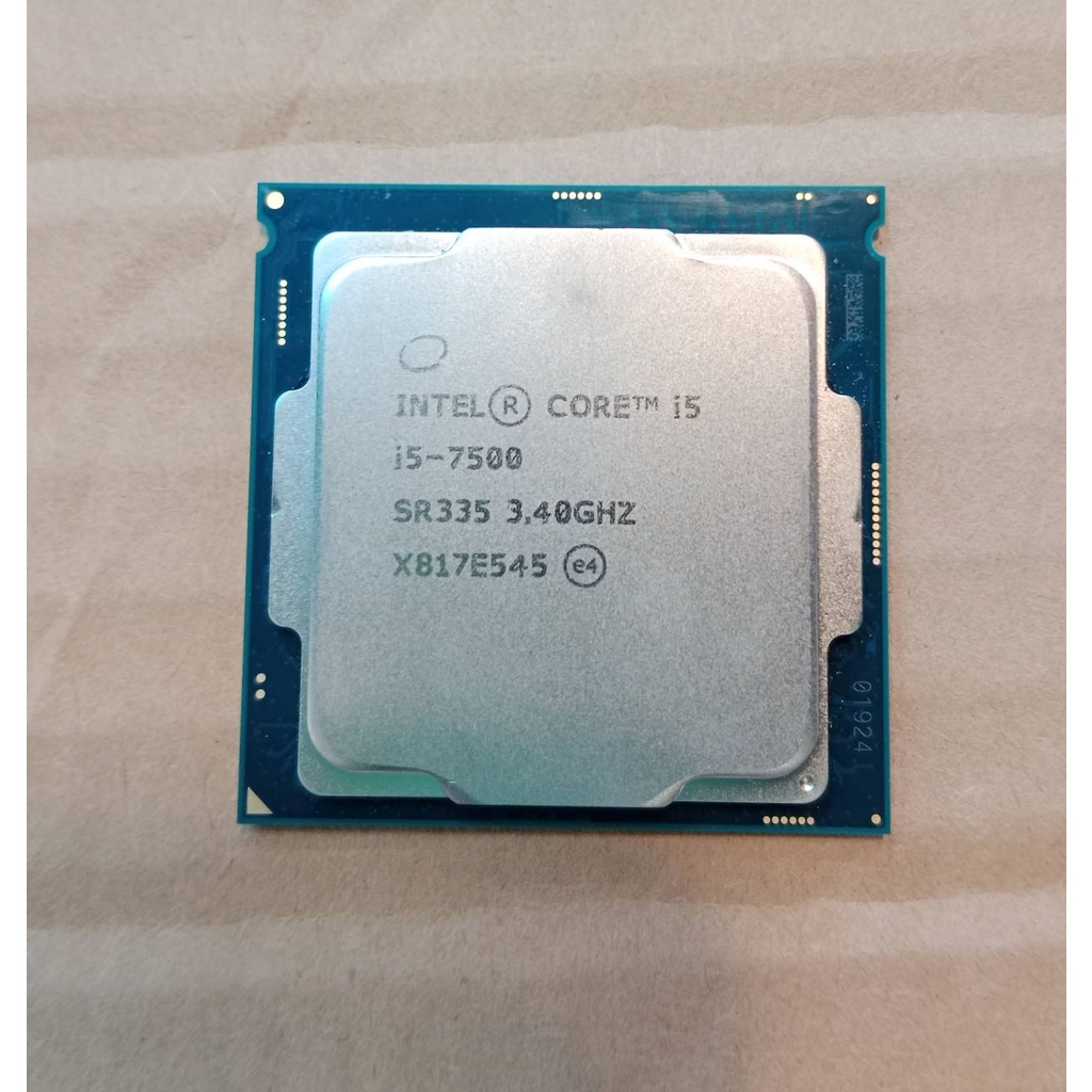 CPU I5 7500 มือสอง รับประกันร้าน 1เดือน
