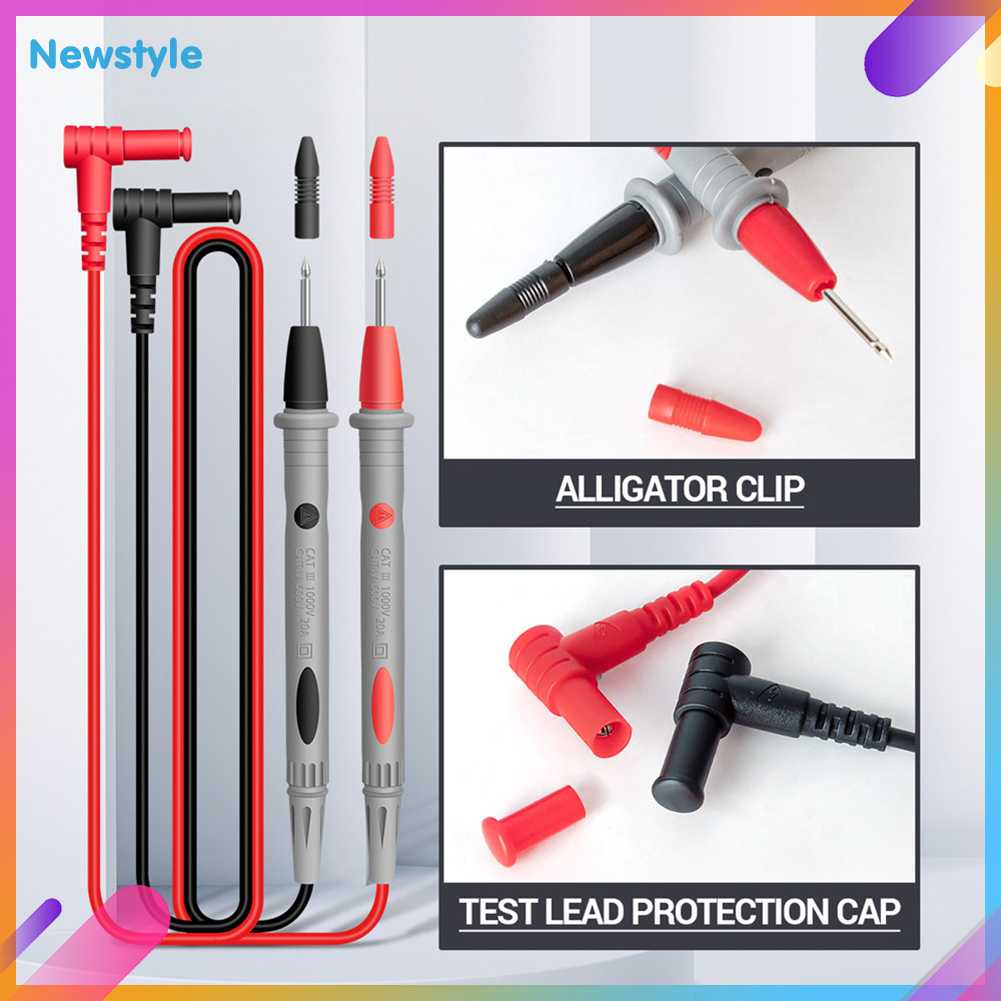 ❀us❀ ดิจิตอลแคลมป์มิเตอร์ ST180 4000 นับเครื่องวัดกระแสไฟแบบดิจิตอล AC Ohm NCV เครื่องทดสอบมัลติมิเตอร์ - รูปที่ 4