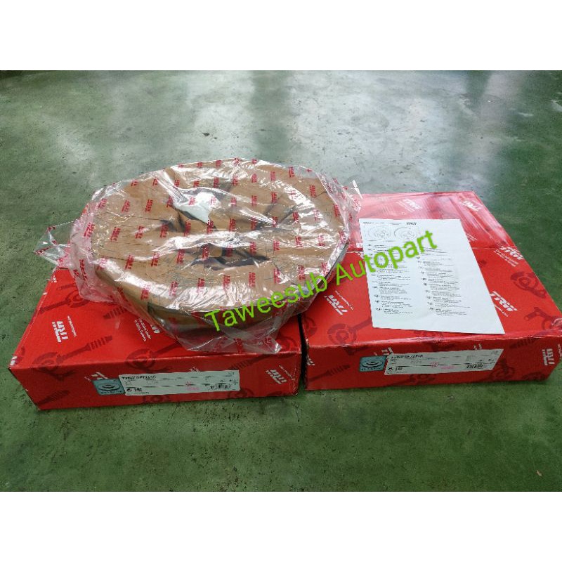 จานดิสเบรคหน้า REVO 4WD VIGO 4WD ขนาด297มิล 6รู (ราคาต่อ1ใบ) จานเบรคหน้า TRW DF7251S