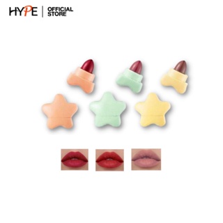 Handaiyan ลิปจิ๋ว เนื้อแมทท์กำมะหยี่ ให้ความชุ่มชื้น  Colors Star Capsule Lipstick Set Long Lasting Waterproof