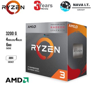 COINSคืน15%⚡FB9JMZV6⚡ AMD CPU RYZEN 3 3200G 4 CORE 3.6 GHZ AM4 WITH RADEON™ RX VEGA 8 GRAPHICS ประกัน 3 ปี