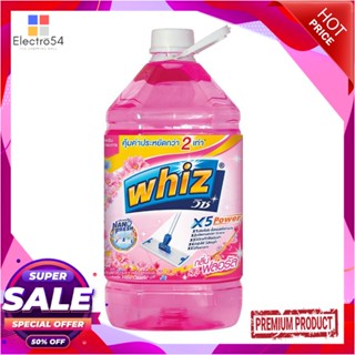 FLOOR น้ำยาทำความสะอาดพื้น WHIZ 5,200 มล. FLORALFLOOR CLEANER WHIZ 5,200ML FLORAL