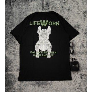 Lifework เสื้อยืด คุณภาพดี