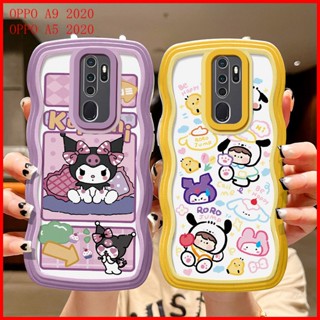 เคสโทรศัพท์มือถือแบบนิ่ม tpu ลายการ์ตูนคุโรมิน่ารัก สําหรับ OPPO A9 2020 A5 2020 XX