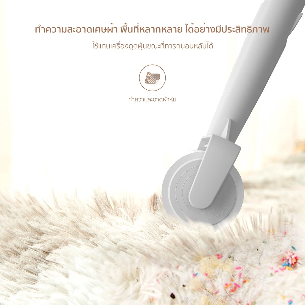 RANDY ไม้ม็อบ Platinum ลูกกลิ้ง ดักขนสัตว์เลี้ยง-ฝุ่น ด้ามปรับยาวได้ thumbnail 9