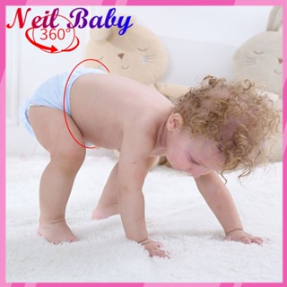 【Neil Baby】ผ้าอ้อมตาข่าย ระบายอากาศ นํากลับมาใช้ใหม่ได้ ซักทําความสะอาดได้ สําหรับเด็กทารก