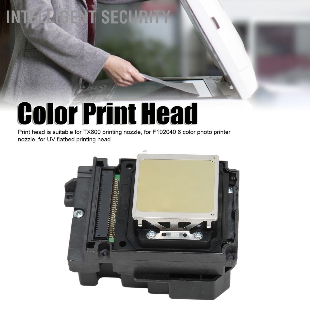 Intelligent Security หัวพิมพ์ PCB ABS เปลี่ยนหัวพิมพ์สำหรับ TX800 สำหรับ F192040 6 สีเครื่องพิมพ์หัวพิมพ์สำหรับเครื่อง