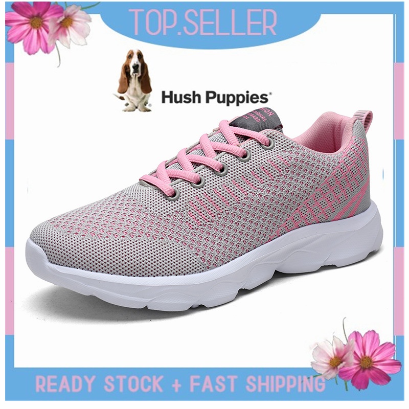Hush Puppy รองเท้าผู้หญิง Hush Puppies Womens Mercy Slip on Flat รองเท้าผู้หญิงรองเท้ากีฬาผู้หญิงรอง