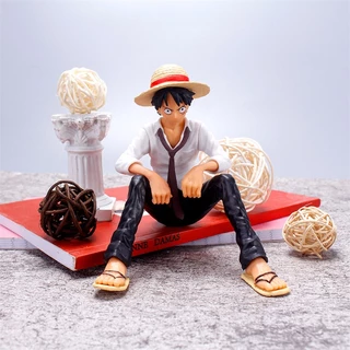 โมเดลฟิกเกอร์ PVC รูปปั้นอนิเมะวันพีช Luffy ขนาด 12 ซม. เหมาะกับของขวัญวันเกิด ของเล่นสําหรับเด็ก