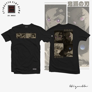 Anime Shirt - ETQTCo. - Demon Slayer - Nezuko Tanjiro Zenitsu Inosuke V2_02