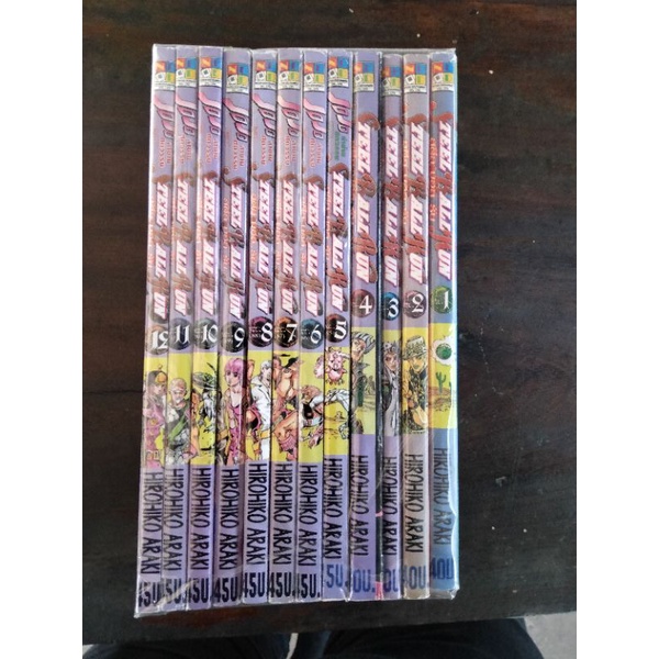 STEEL BALL RUN JoJo ล่าข้ามศตวรรษ Part7 เล่มที่ 1-13 (ไม่จบ) (แยกเล่ม)