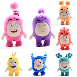 Oddbods ตุ๊กตาฟิวส์ Pogo Zee Jeff แบบนิ่ม 23 ซม. ของเล่นสําหรับเด็ก